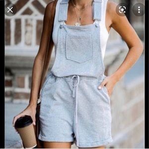 NWT VICI super comfy sweat overalls Newbury Kustom
